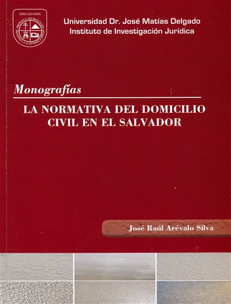 La Normativa del Domicilio Civil en El Salvador Portada