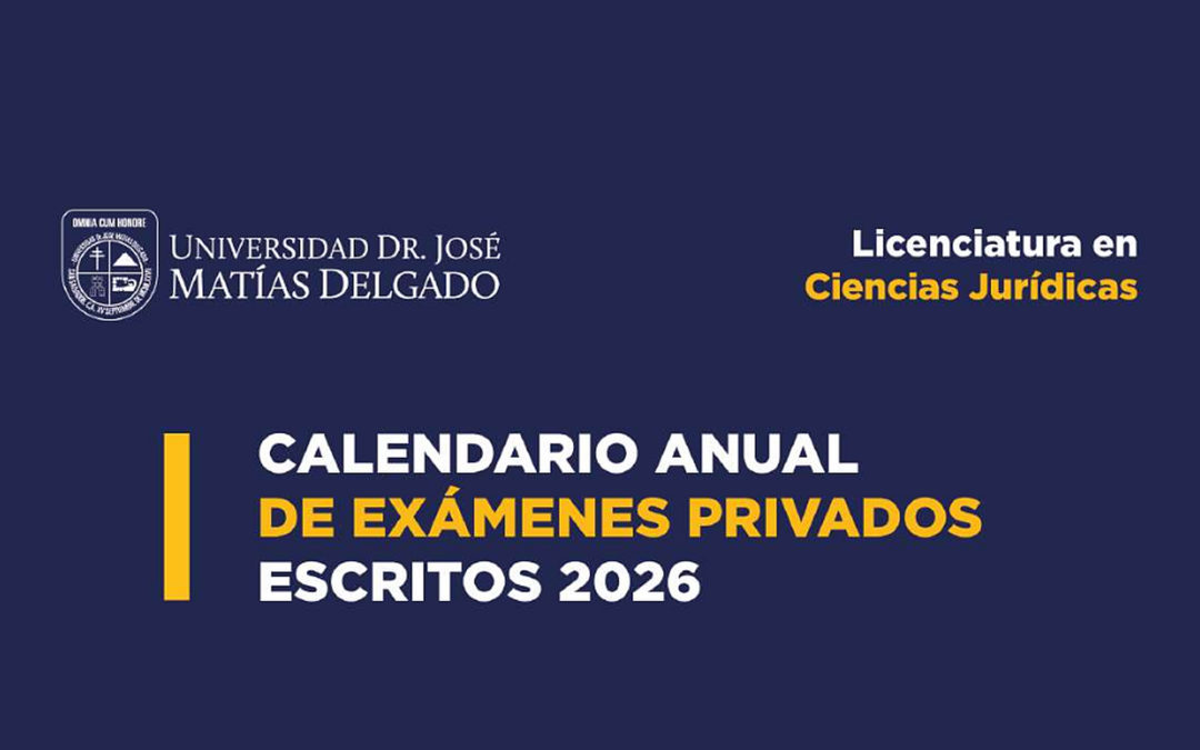 Calendario anual de exámenes privados escrito 2026